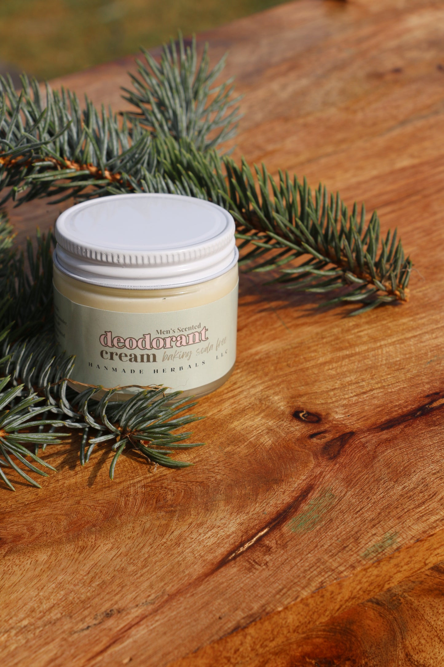 Magnesium Deodorant Cream 2 oz | baking soda free