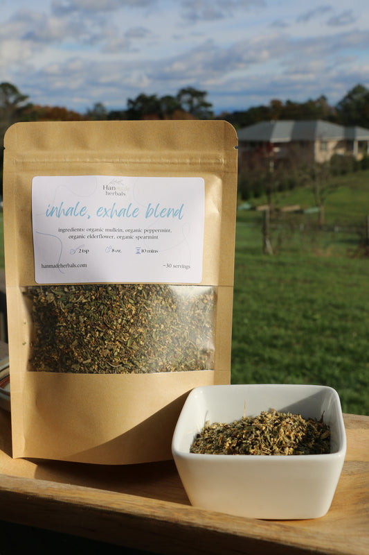 Inhale Exhale Tea | Organic Loose Leaf Tea