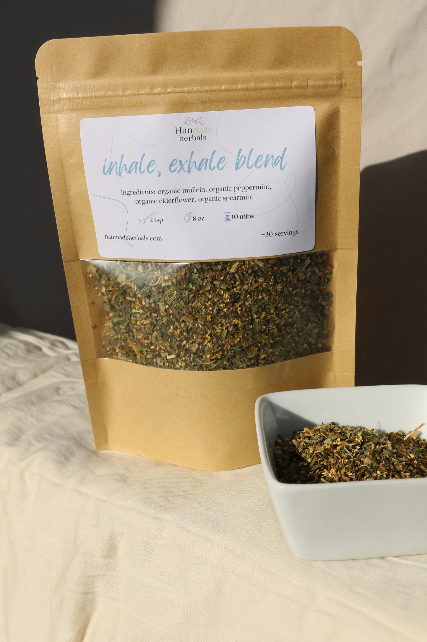 Inhale Exhale Tea | Organic Loose Leaf Tea