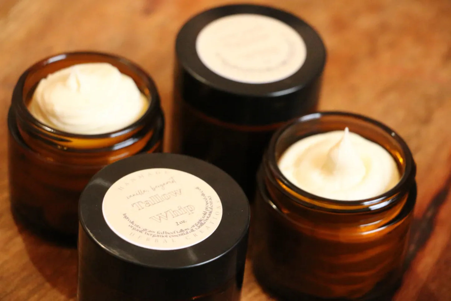 Bergamot Vanilla Tallow Whip | Grass-Fed Tallow